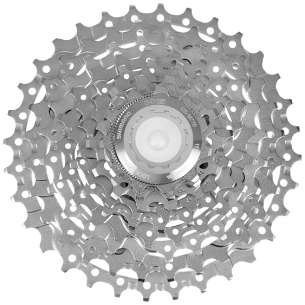 Shimano CASSETTE SH 9V XT Zilver