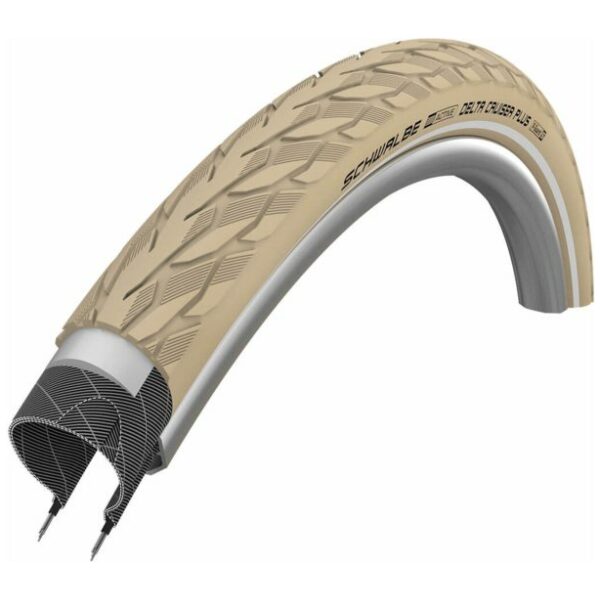 Schwalbe BUB 28X13/8 SC R DELTA CRUISER PLUS PG CRE Creme