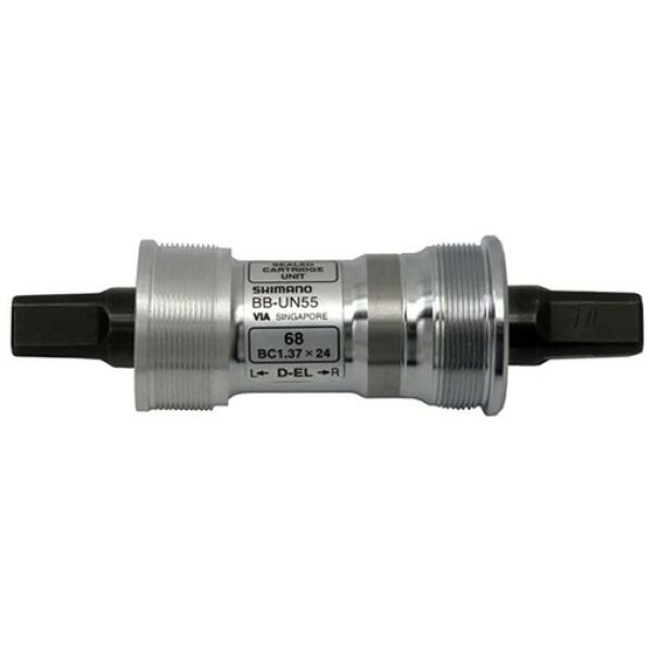 Shimano TRAPASSET SH 68- BSA UN55 Zilver/Zwart