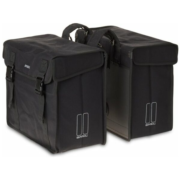 Basil TAS BAS DUBBEL KAVAN XL 65L Zwart - Afbeelding 2