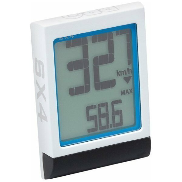Pro Fietscomputer SX4 Digital Wit Draadloos WHITE