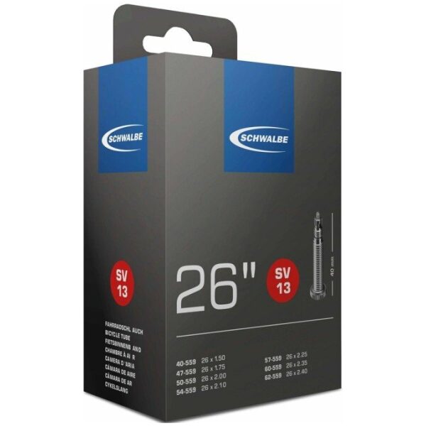 Schwalbe BIB SV13 26X1.50/26X2.50 40-559/62-559 Zwart - Afbeelding 5
