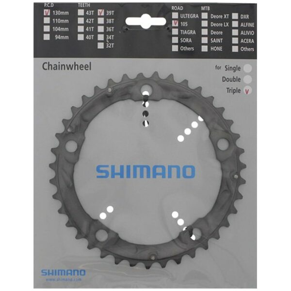 Shimano Kettingblad 39T-D 105 SILVER