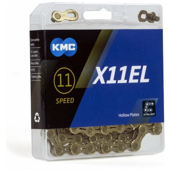 Kmc KETTING 11V 11/128 X11EL 118 GO Goud