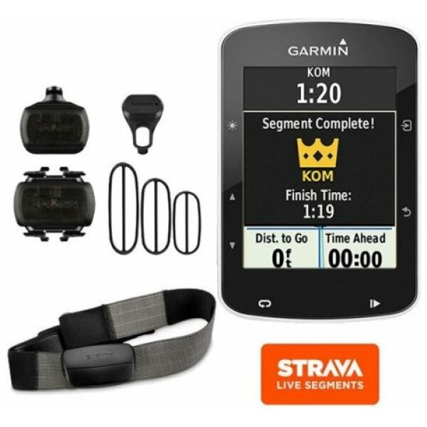 Garmin edge 520 hrm/cad bundel navigatie Zwart