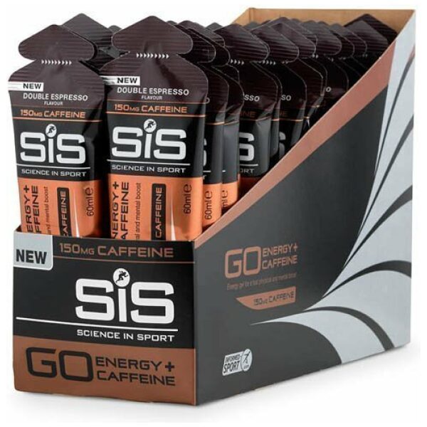 Scienceinsport SIS Energygel Go + Caffeine Sachet Dubbele Espress