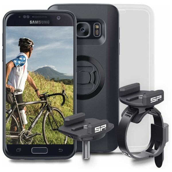 Sp Connect TELEFOONHOUDER SP BIKE BUNDLE SAMSUNG S7 Zwart