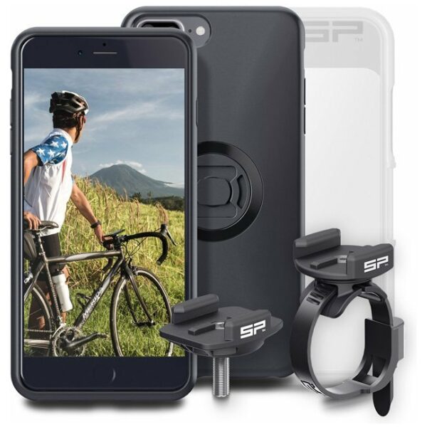 Sp Connect TELEFOONHOUDER SP BIKE BUNDLE IPHONE 8+/7+/6+ Zwart