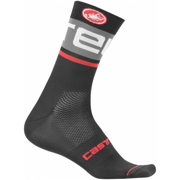 Castelli CA Free Kit 13 Sock-Black/Dark Gray