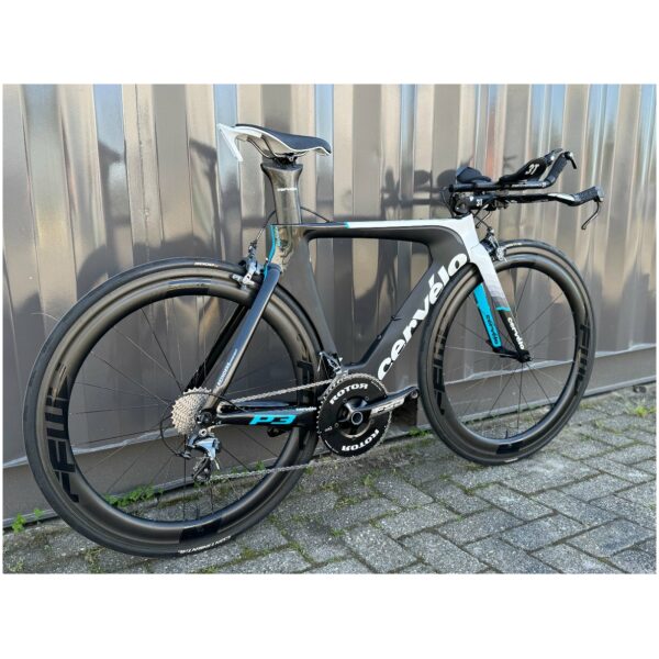 Cervelo P3 Ultegra 2x11 Matt Zwart Met Wit - Afbeelding 3