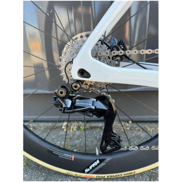 Sensa Giulia Supremo 1st Edition Dura Ace Di2 55cm Glans Wit - Afbeelding 9