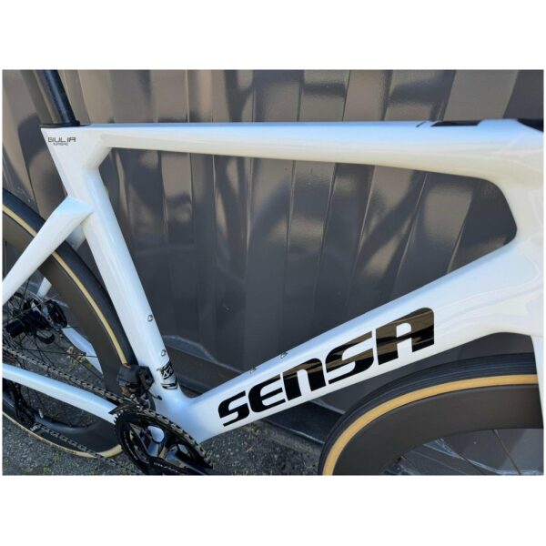 Sensa Giulia Supremo 1st Edition Dura Ace Di2 55cm Glans Wit - Afbeelding 5