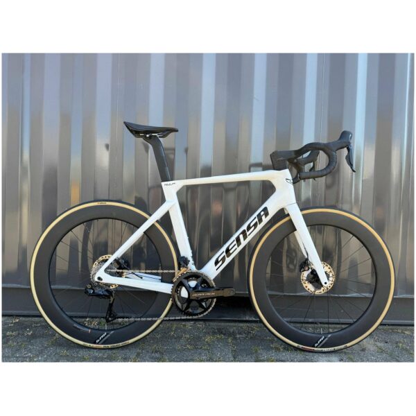 Sensa Giulia Supremo 1st Edition Dura Ace Di2 55cm Glans Wit - Afbeelding 3