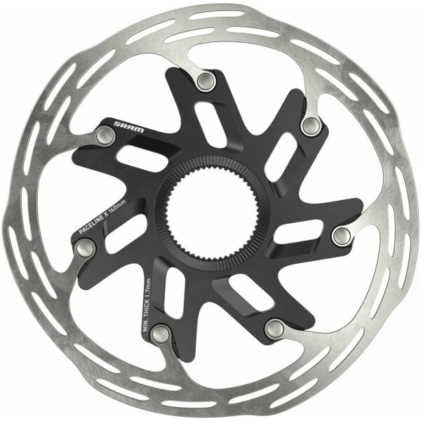 Sram REMD SCHIJF PACELINE X A1 2P CL RND 160MM Zilver/Zwart