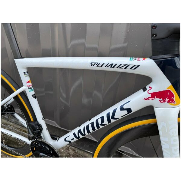 Specialized Tarmac SL8 Team replica Redbull Rb Bora White - Afbeelding 3