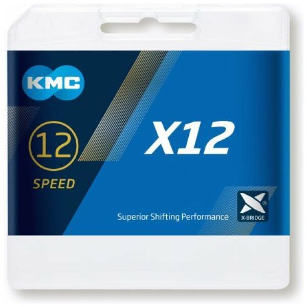 Kmc KETTING 12V 11/128 X12 126 ZI Zilver