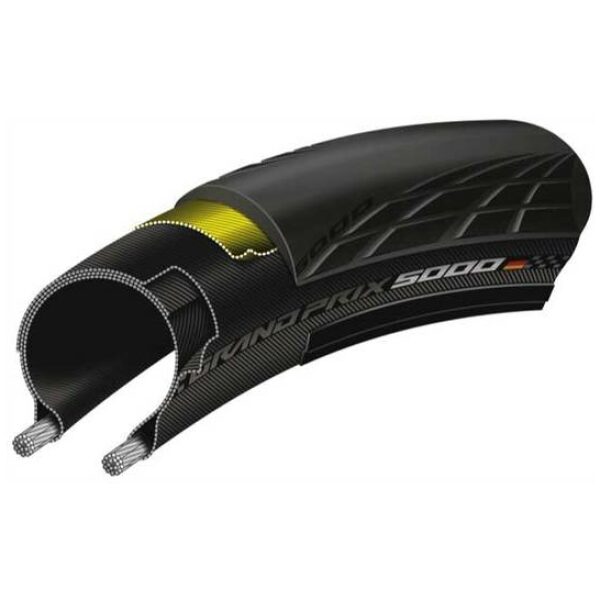 Continental BUB 28X1 CO 23-622 GRAND PRIX 5000 ZW VW Zwart