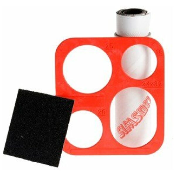 Simson band reparatierol 7x20cm met sjabloon