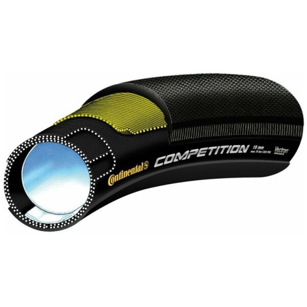 Continental TUBE 28 CO COMPETITION 25MM ZW Zwart