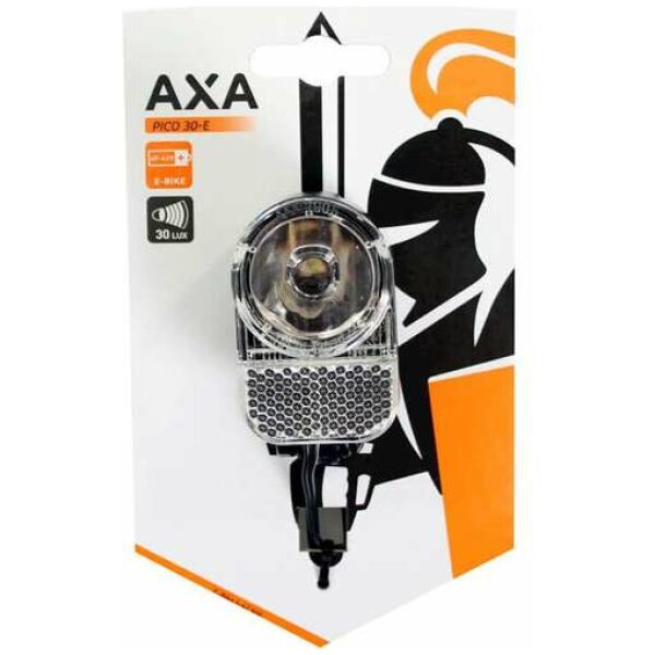 Axa Lichtkop Pico30-e Switch E-bike 6v-42v Zwart