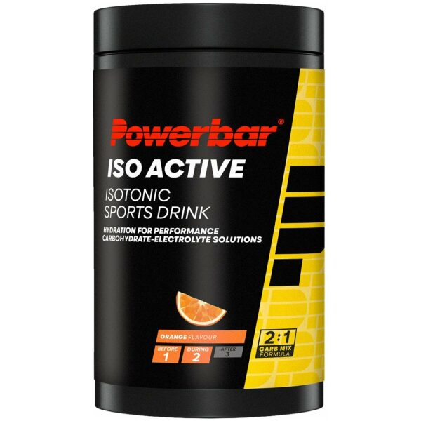 Powerbar IsoActive Drink - Jar 600 (1 pot 600g) - Orange - Afbeelding 2