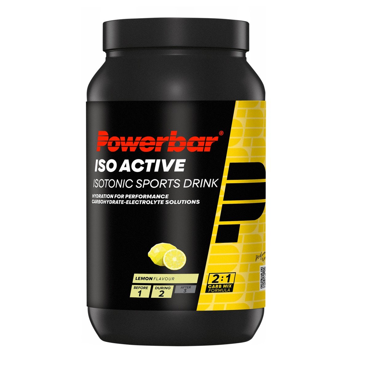 Powerbar IsoActive Drink - Jar 1320 (1 pot 1320g) - Lemon - Afbeelding 2
