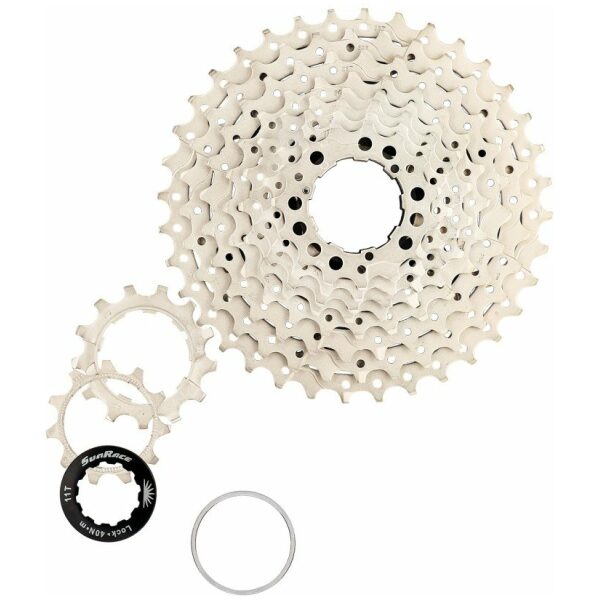 Sunrace Cassette 10spd Csms1 11-36 Metallic Zilver