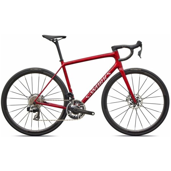 Specialized Aethos Sw Axs Sndstnmet/redtnt/silprl