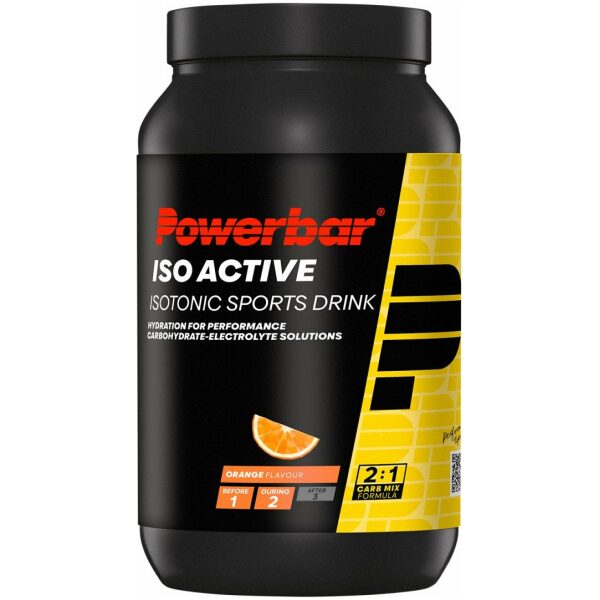 Powerbar IsoActive Drink - Jar 1320 (1 pot 1320g) - Orange