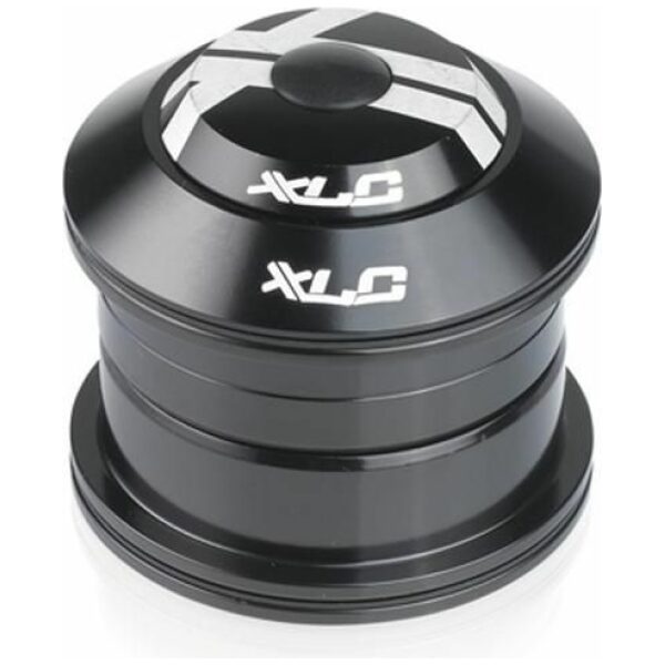 Xlc BALHOOFDSTEL COMP 11/8" AHEAD SEMI GEINT ZW Zwart