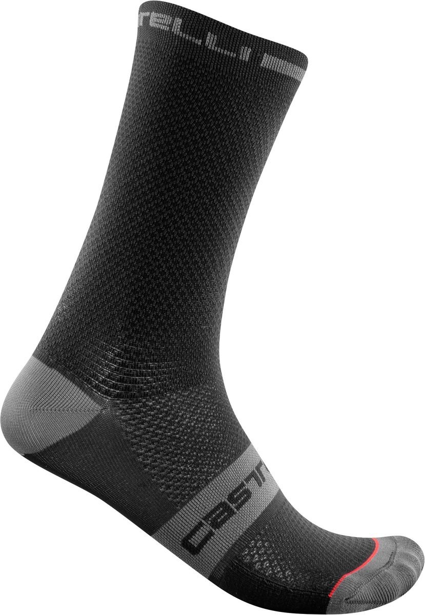 Castelli SUPERLEGGERA T 18 SOCK BLACK - Afbeelding 3