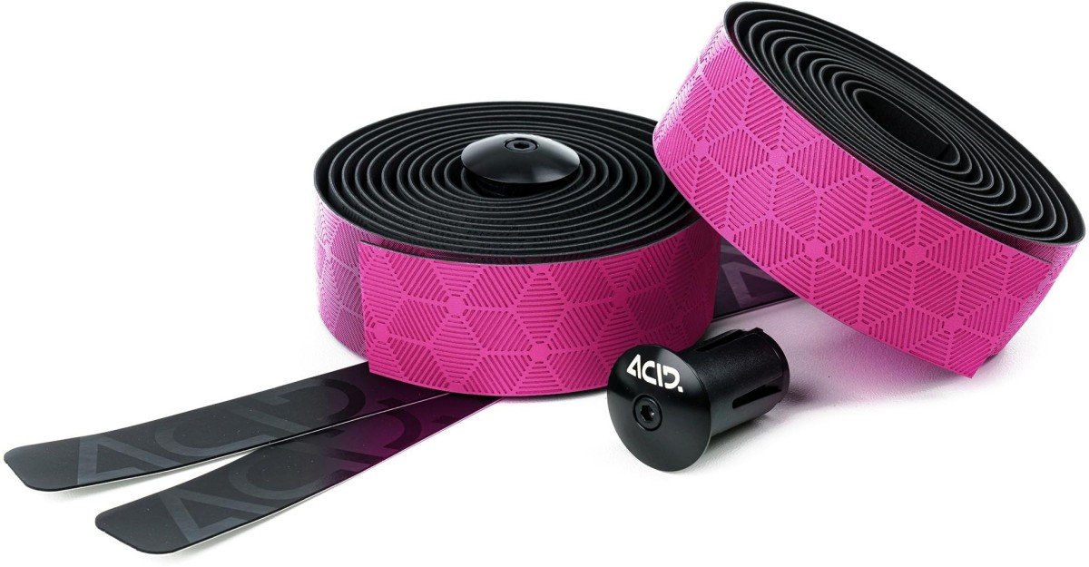 Acid BAR TAPE RC 3.0 BLACK/NEON PINK Black´n´neon Pink - Afbeelding 3