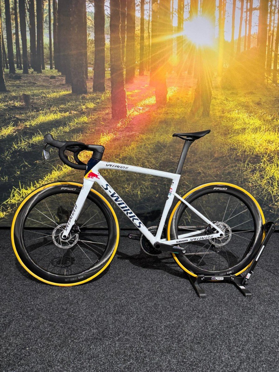 Specialized Tarmac SL8 Team replica Redbull Rb Bora White - Afbeelding 10