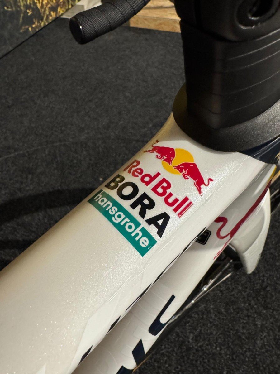 Specialized Tarmac SL8 Team replica Redbull Rb Bora White - Afbeelding 4